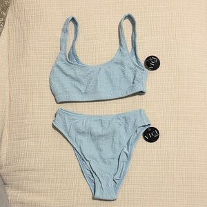 NWOT Vici Textured High Waisted Bikini